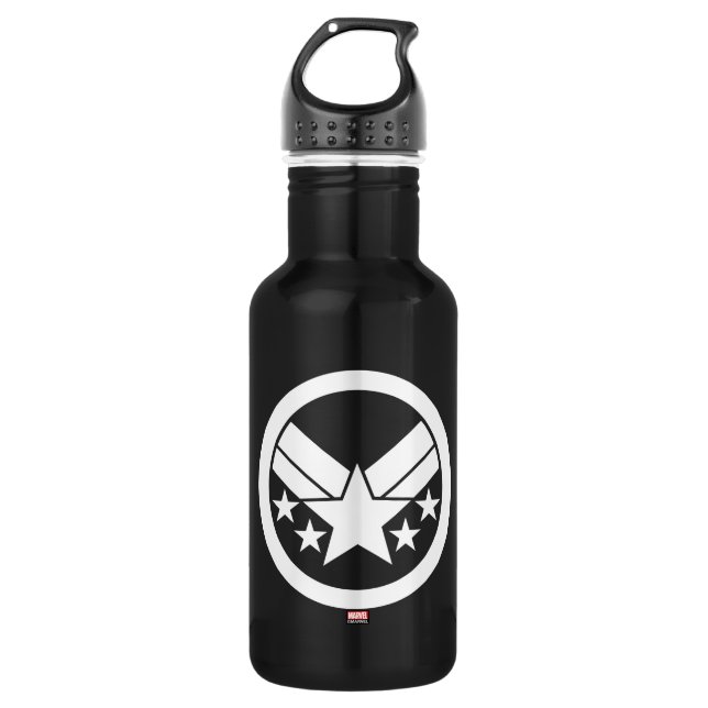 Avengers Classics | War Machine Icon Stainless Steel Water Bottle (Front)