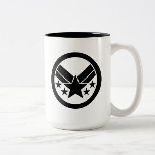 Avengers Classics   War Machine Icon Two-Tone Coffee Mug