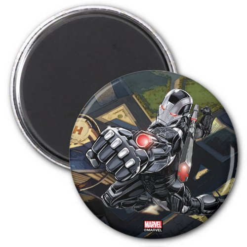 Avengers Classics  War Machine Punch Magnet