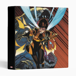 Avengers Classics   Wasp Flying Attack 3 Ring Binder
