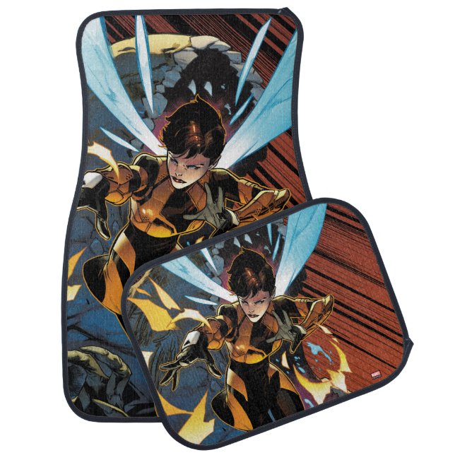 Avengers Classics | Wasp Flying Attack Car Floor Mat (Set)