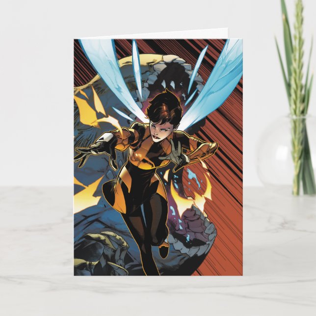 Avengers Classics | Wasp Flying Attack Card (Front)