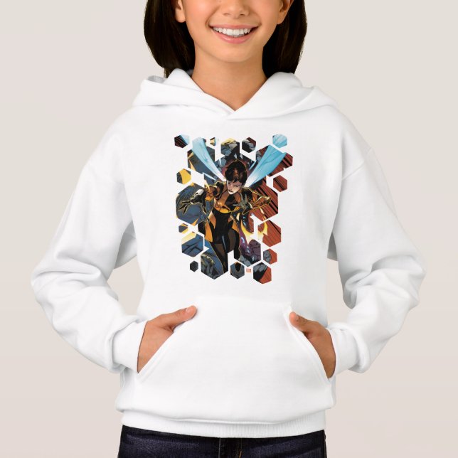 Avengers Classics | Wasp Flying Attack Hoodie (Front)
