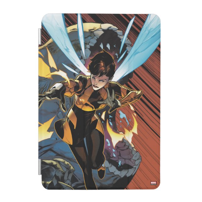 Avengers Classics | Wasp Flying Attack iPad Mini Cover (Front)