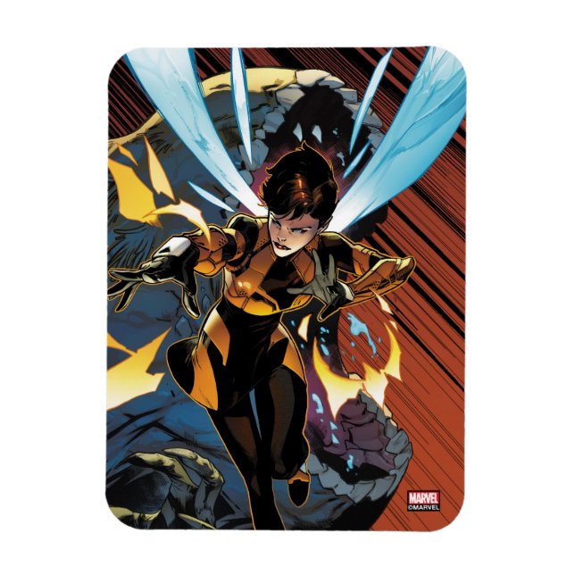 Avengers Classics | Wasp Flying Attack Magnet (Vertical)