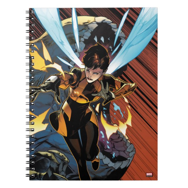 Avengers Classics | Wasp Flying Attack Notebook (Front)