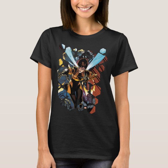 Avengers Classics | Wasp Flying Attack T-Shirt (Front)