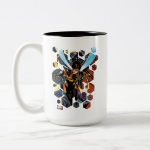 Avengers Classics   Wasp Flying Attack Two-Tone Coffee Mug
