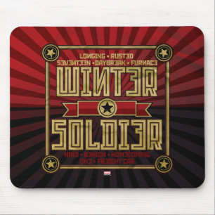 Avengers Classics Winter Soldier Activation Mouse Pad