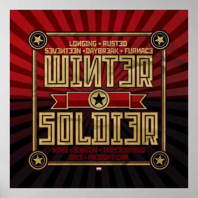 Avengers Classics | Winter Soldier Activation Poster (Front)
