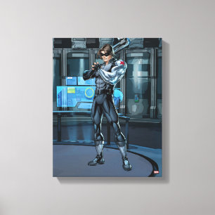 Avengers Classics Winter Soldier Holding Fist Canvas Print