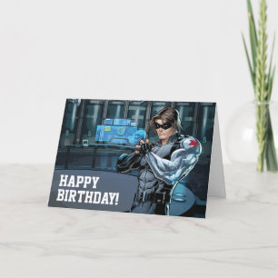 Avengers Classics   Winter Soldier Holding Fist Card
