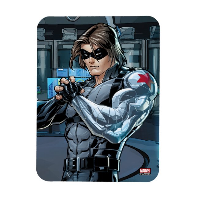 Avengers Classics | Winter Soldier Holding Fist Magnet (Vertical)