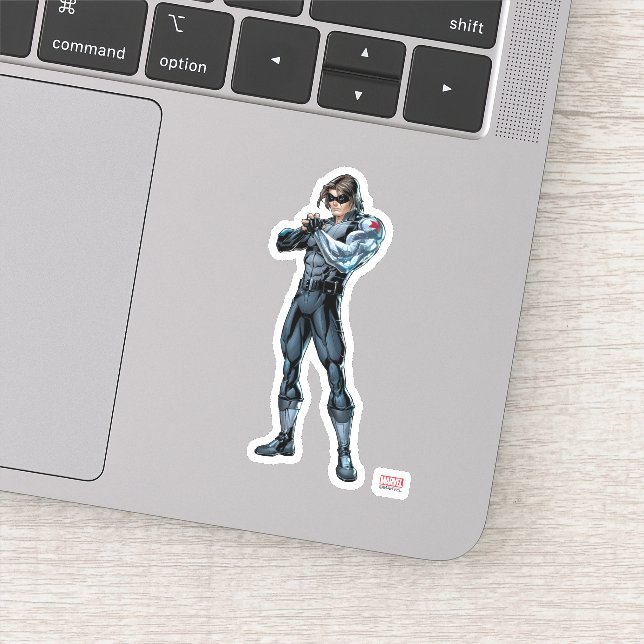Avengers Classics | Winter Soldier Holding Fist Sticker (Detail)
