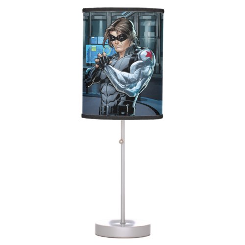 Avengers Classics  Winter Soldier Holding Fist Table Lamp