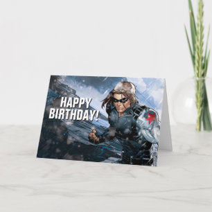Avengers Classics   Winter Soldier In Snow Card