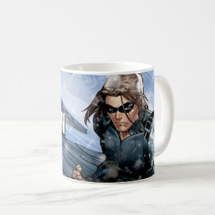 Avengers Classics   Winter Soldier In Snow Coffee Mug