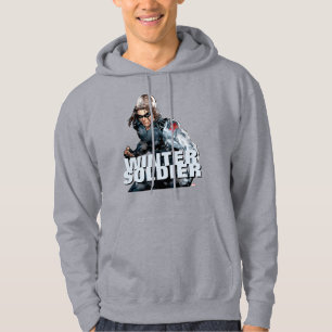 Avengers Classics   Winter Soldier In Snow Hoodie