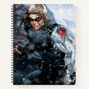 Avengers Classics Winter Soldier In Snow Notebook