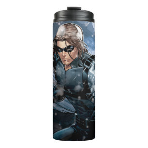 Avengers Classics   Winter Soldier In Snow Thermal Tumbler