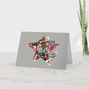 Avengers Classics   Winter Soldier Star Graphic Card