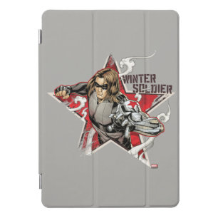 Avengers Classics Winter Soldier Star Graphic iPad Pro Cover