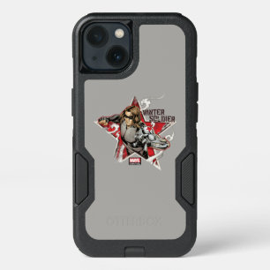 Avengers Classics Winter Soldier Star Graphic iPhone 13 Case