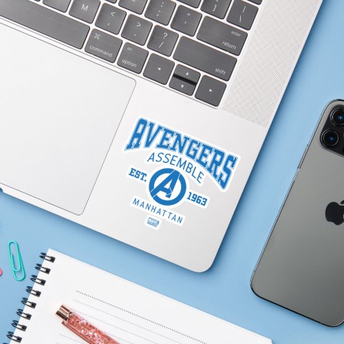 Avengers Collegiate Logo Avengers Sticker
