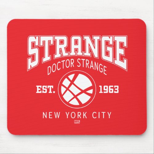Avengers Collegiate Logo Doctor Strange Mouse Pad