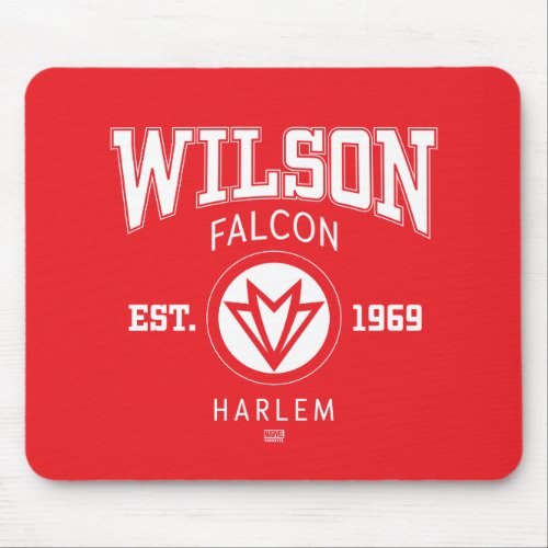 Avengers Collegiate Logo Wilson Falcon Mouse Pad