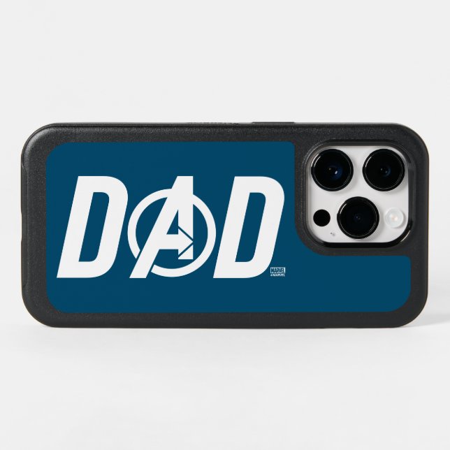 Avengers Dad Otterbox iPhone Case (Back Horizontal)