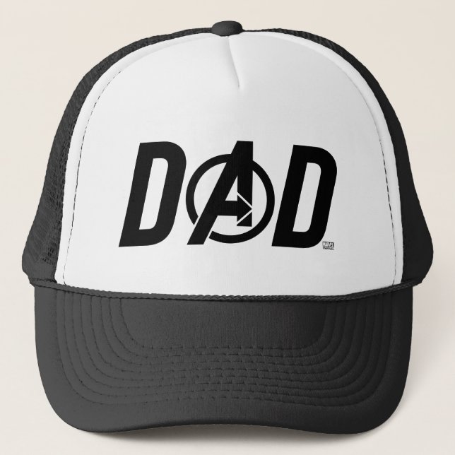 Avengers Dad Trucker Hat (Front)