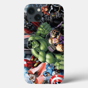 Avengers Defending City iPhone 13 Case