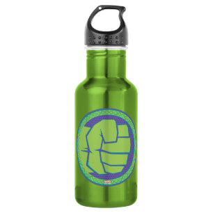 Avengers   Dotted Hulk Logo Stainless Steel Water Bottle