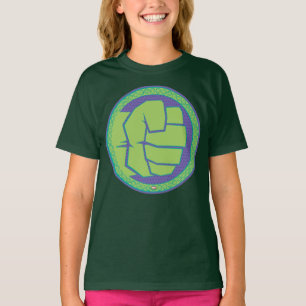 Avengers Dotted Hulk Logo T-Shirt
