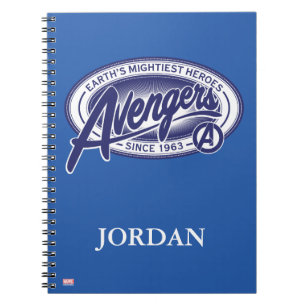 Avengers Earth's Mightiest Heroes Avengers Badge Notebook