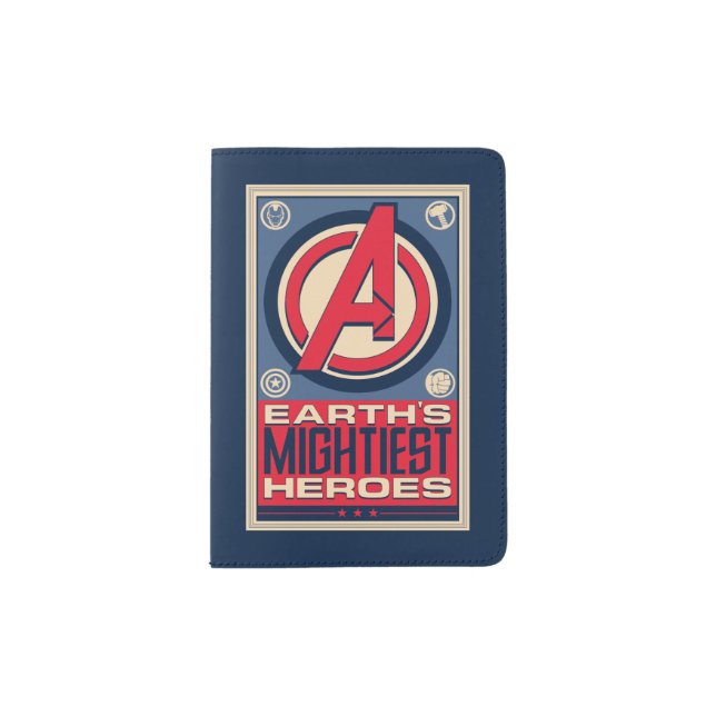 Avengers - Earth's Mightiest Heroes Passport Holder (Front)