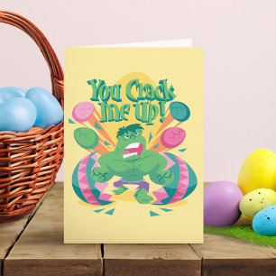 Avengers Easter   Hulk - You Crack Me Up Card