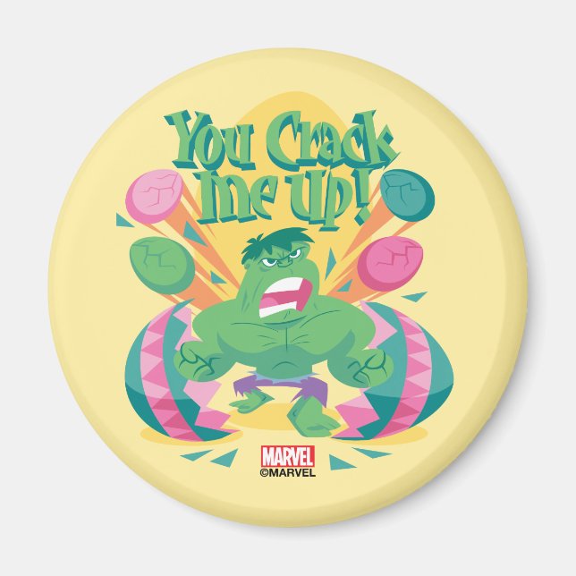 Avengers Easter | Hulk - You Crack Me Up Magnet (Front)
