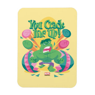 Avengers Easter Hulk - You Crack Me Up Magnet