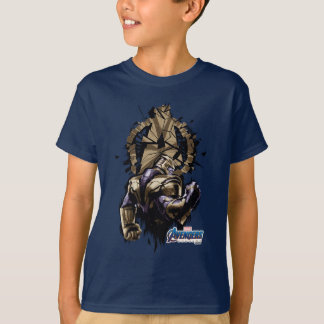 Avengers: Endgame | Thanos Shattered Avengers Logo T-Shirt