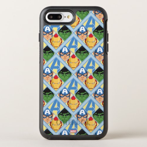 Avengers Face Badge OtterBox Symmetry iPhone 8 Plus7 Plus Case