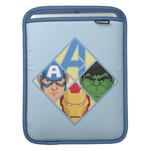 Avengers Face Badge Sleeve For iPads