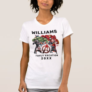 Avengers Family Vacation T-Shirt