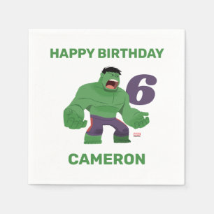 Avengers   Guri Hiru - Hulk Birthday Napkins