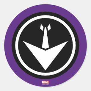 Avengers   Hawkeye Icon Classic Round Sticker