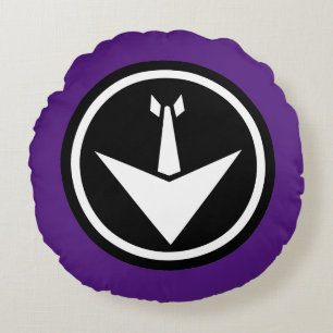 Avengers   Hawkeye Icon Round Pillow