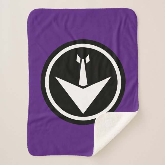 Avengers | Hawkeye Icon Sherpa Blanket (Front)