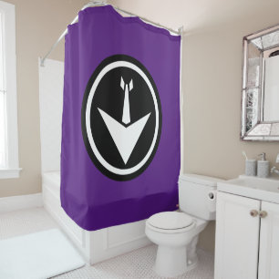 Avengers   Hawkeye Icon Shower Curtain