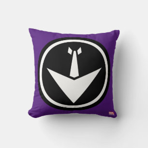 Avengers   Hawkeye Icon Throw Pillow